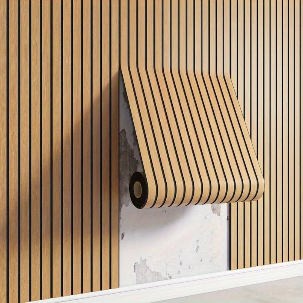 Peel-and-Stick 3D Wall Panels with Authentic Wood Finish
