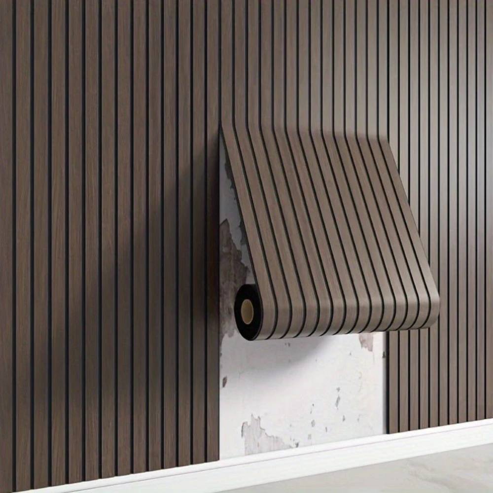 Peel-and-Stick 3D Wall Panels with Authentic Wood Finish
