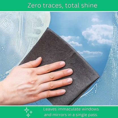 Streak-Free Microfiber Cleaning Cloth for Effortless Shine
