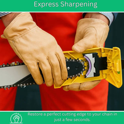 Rapid Chainsaw Blade Sharpener for Effortless Cutting