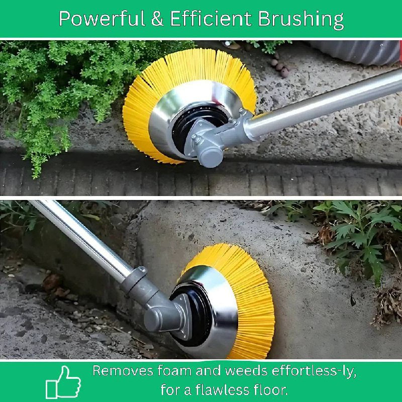 Precision Nylon Cleaning Head for Effortless Garden Care