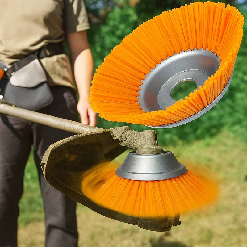 Precision Nylon Cleaning Head for Effortless Garden Care