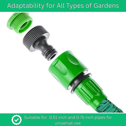 Flexible Garden Hose with 10 Adjustable Spray Options