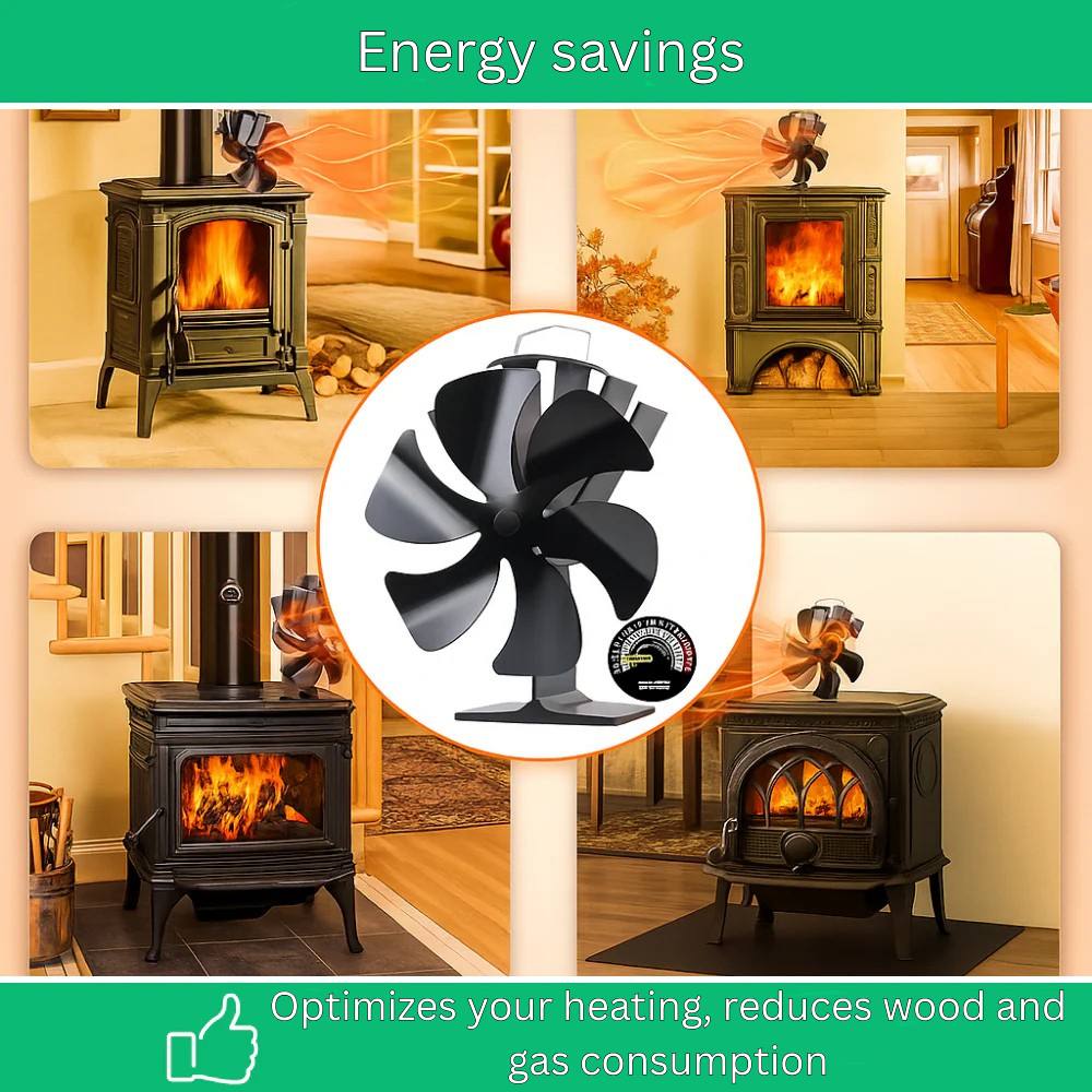 Eco-Friendly Heat Circulator for Wood Stoves
