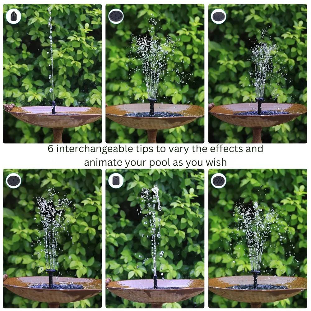 Eco-Friendly Solar-Powered Water Feature for Outdoor Spaces