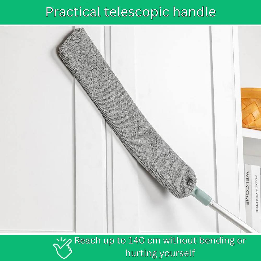 Extendable Dust Cleaner for Hard-to-Reach Areas