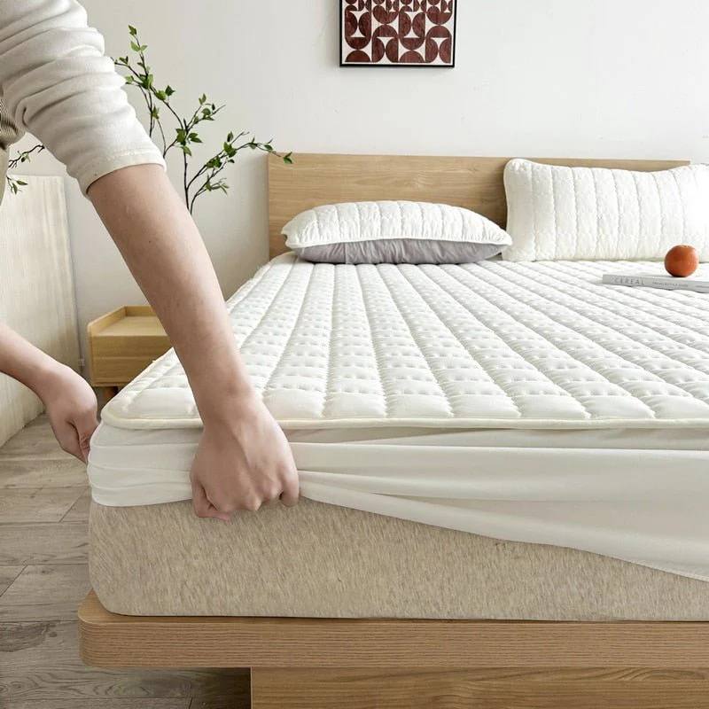 SereneRest Premium Mattress Protector for Luxurious Sleep