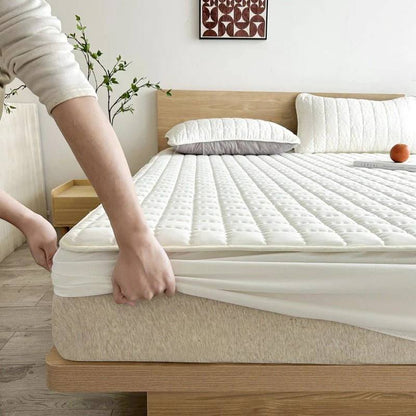 SereneRest Premium Mattress Protector for Luxurious Sleep