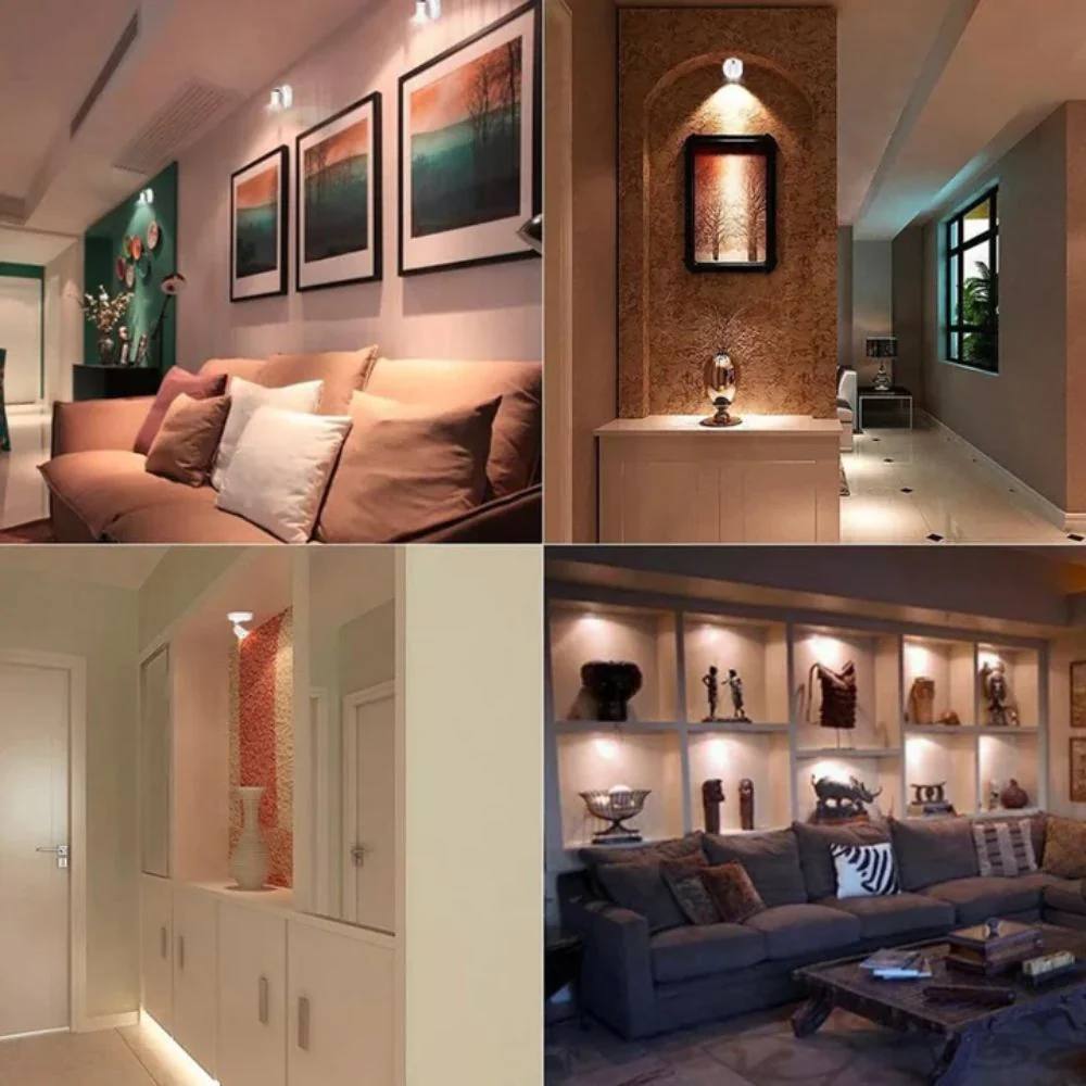 Portable LED Accent Light for Cozy Home Atmosphere