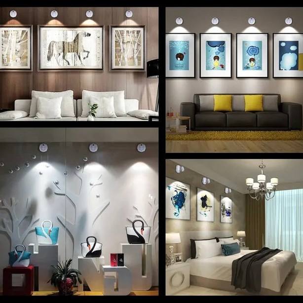 Portable LED Accent Light for Cozy Home Atmosphere