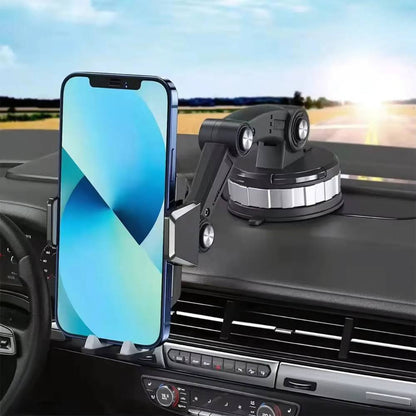 Versatile Car Smartphone Holder with Strong Grip and 360° View