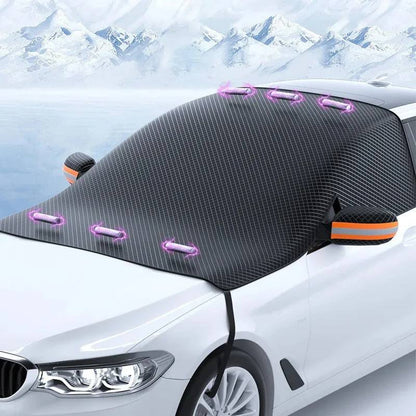 Magnetic Windshield Protector for Ice and Snow