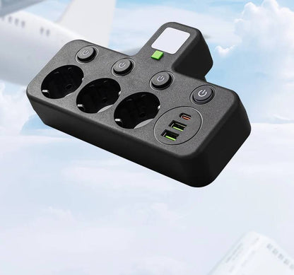 Ultimate Smart Power Hub with 4 Outlets and USB Ports