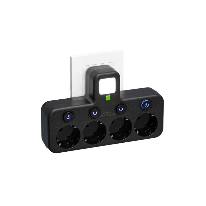 Ultimate Smart Power Hub with 4 Outlets and USB Ports
