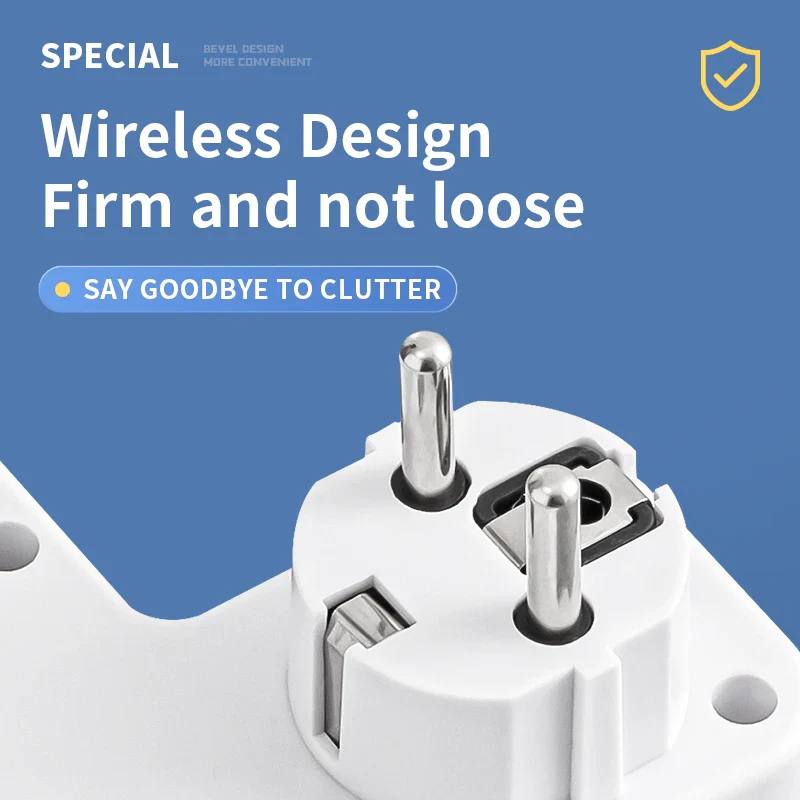 Ultimate Smart Power Hub with 4 Outlets and USB Ports