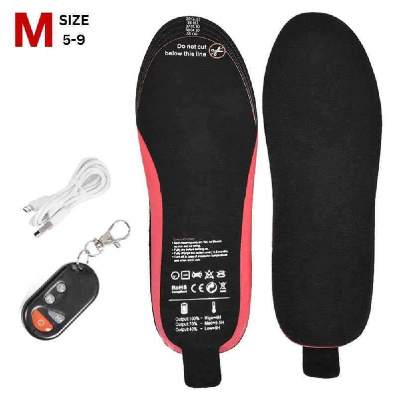 Wireless Foot Warmers with Custom Fit and 3 Heat Levels