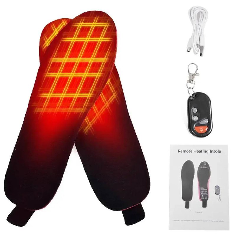 Wireless Foot Warmers with Custom Fit and 3 Heat Levels