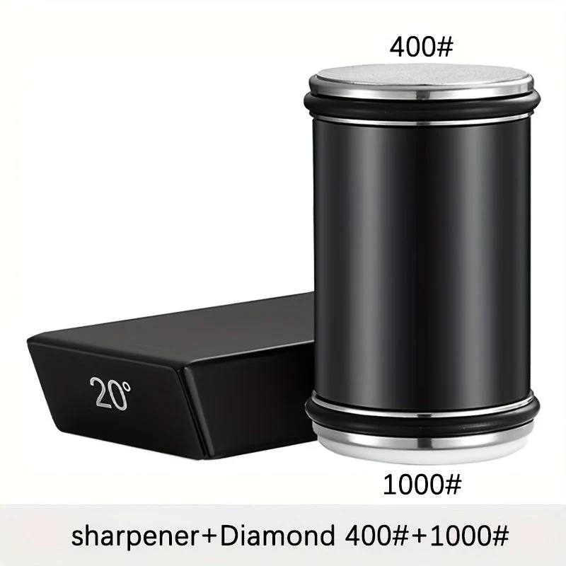 Precision Sharpening Stone Kit with Magnetic Base for Knives