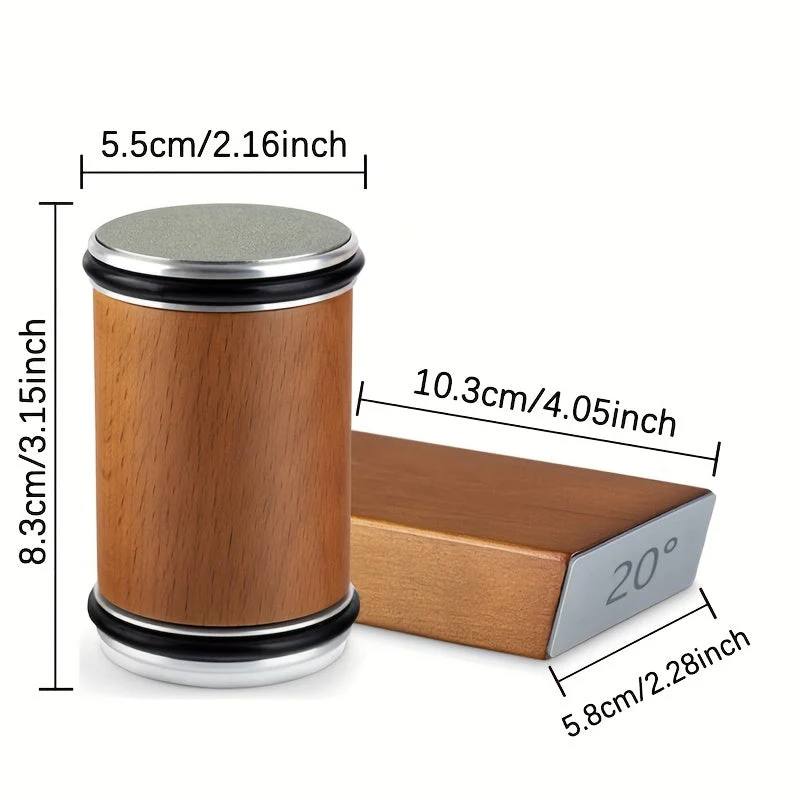 Precision Sharpening Stone Kit with Magnetic Base for Knives
