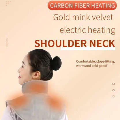 Soothing Neck and Shoulder Heating Pad with Timer & 3 Settings