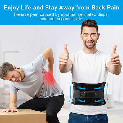 ErgoSupport Lumbar Brace with 360° Comfort Design