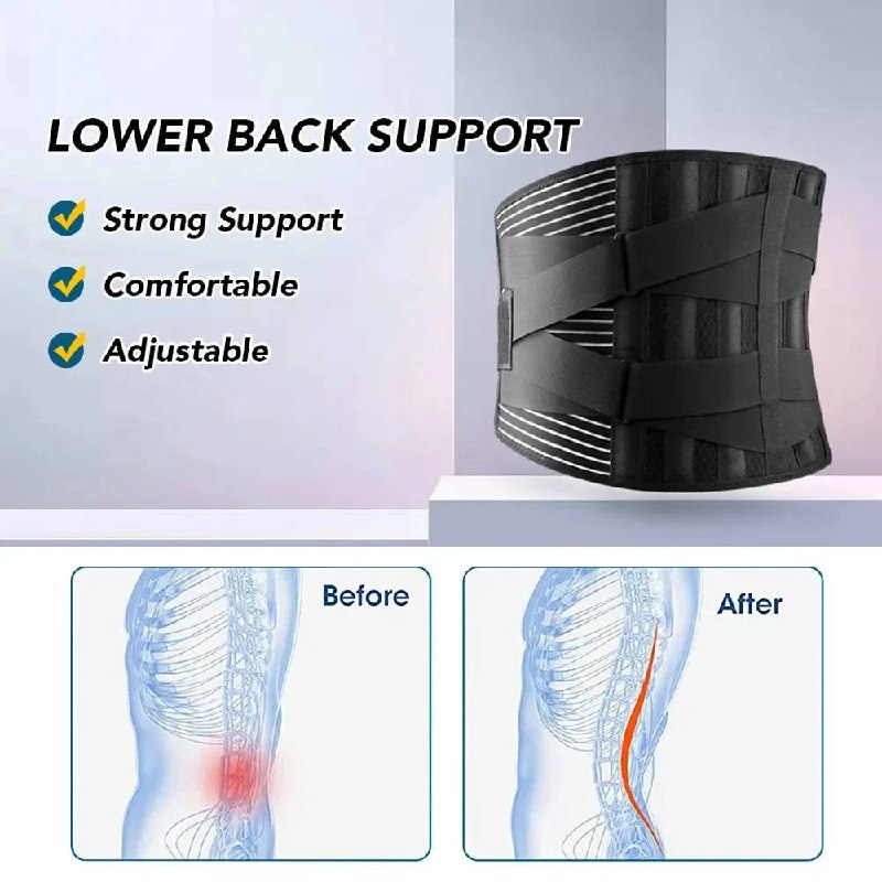 ErgoSupport Lumbar Brace with 360° Comfort Design