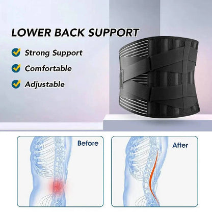 ErgoSupport Lumbar Brace with 360° Comfort Design