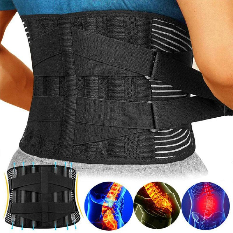 ErgoSupport Lumbar Brace with 360° Comfort Design