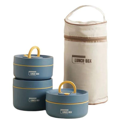 Travel-Friendly Thermal Meal Keeper with Leak-Proof Seal, 3 Pack