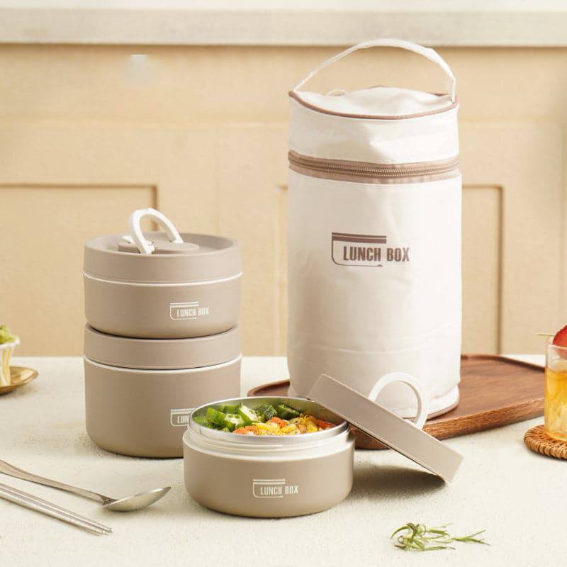 Travel-Friendly Thermal Meal Keeper with Leak-Proof Seal, 3 Pack