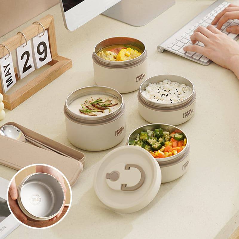 Travel-Friendly Thermal Meal Keeper with Leak-Proof Seal, 3 Pack