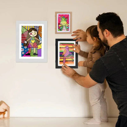 Art Display Frame for Showcasing Up to 150 Masterpieces