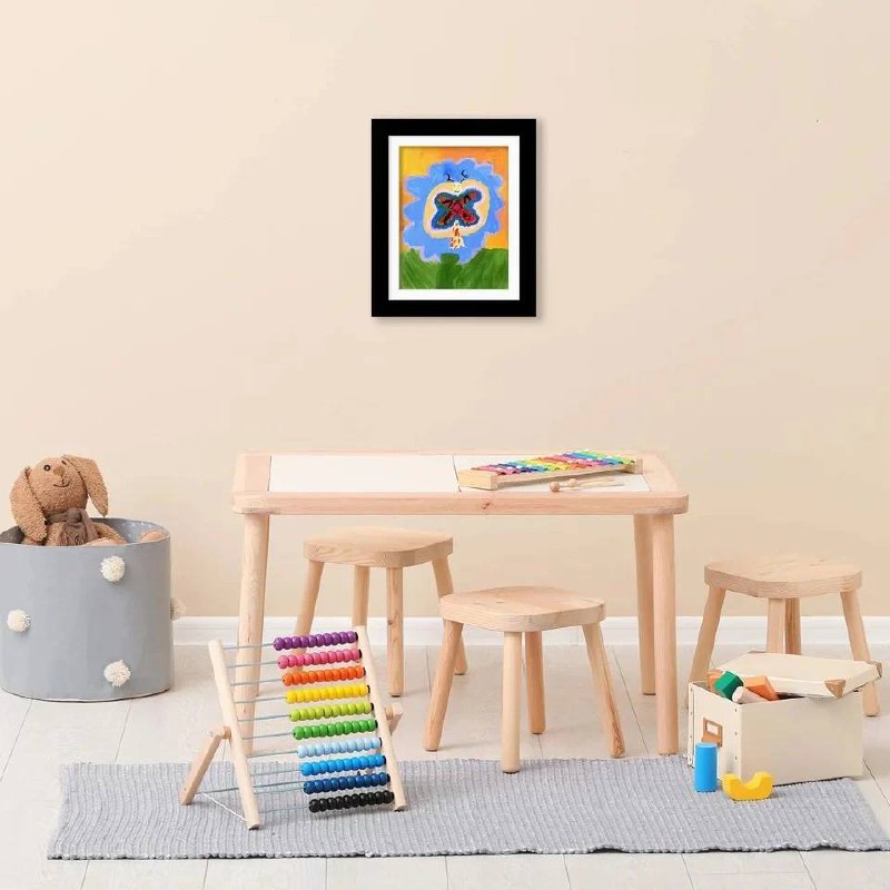 Art Display Frame for Showcasing Up to 150 Masterpieces