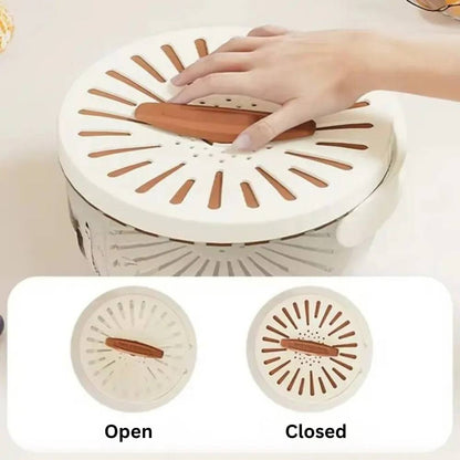 Dual-Function Drain and Serve Bowl for Effortless Prep