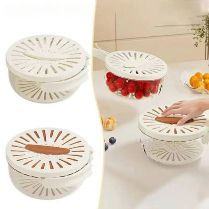 Dual-Function Drain and Serve Bowl for Effortless Prep