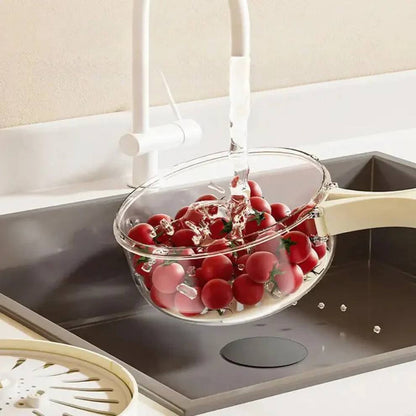 Dual-Function Drain and Serve Bowl for Effortless Prep