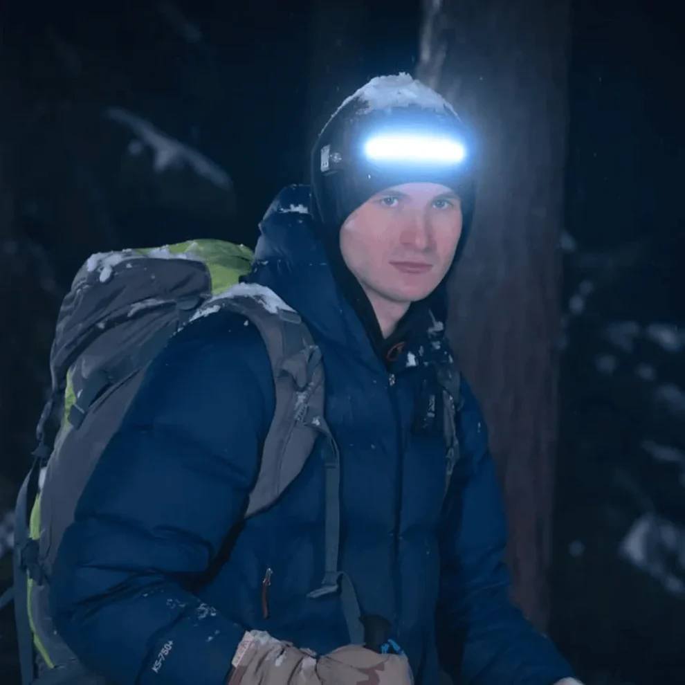 Effortless Illumination Headlamp with Motion Sensor
