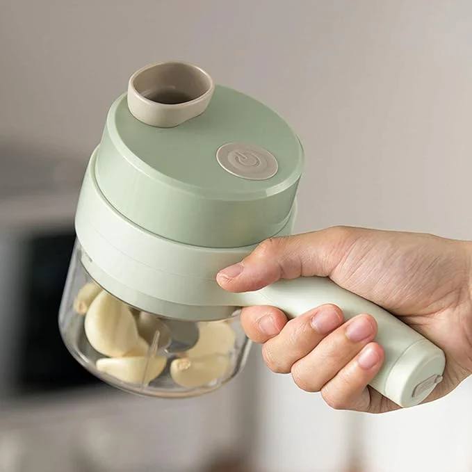 QuickPrep Electric Vegetable Cutter for Effortless Cooking
