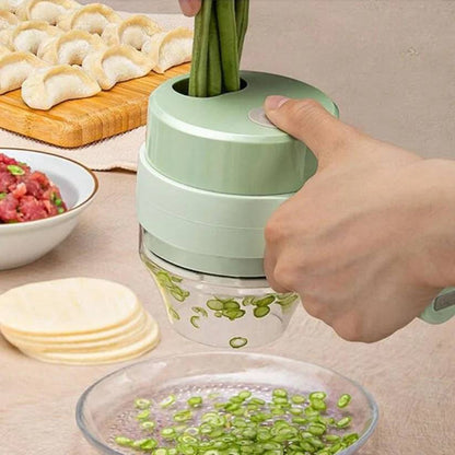 QuickPrep Electric Vegetable Cutter for Effortless Cooking