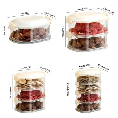 Smart Spice Keeper: Airtight Stackable Organizer