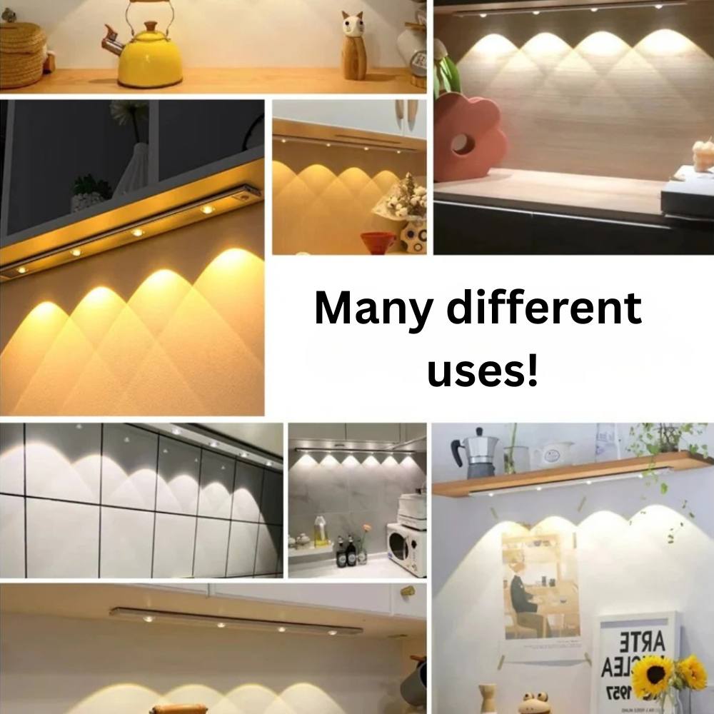 Smart Motion-Activated LED Under Cabinet Light