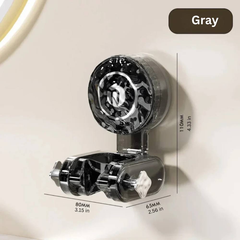 Versatile Shower Head Mount with Easy Suction Attachment