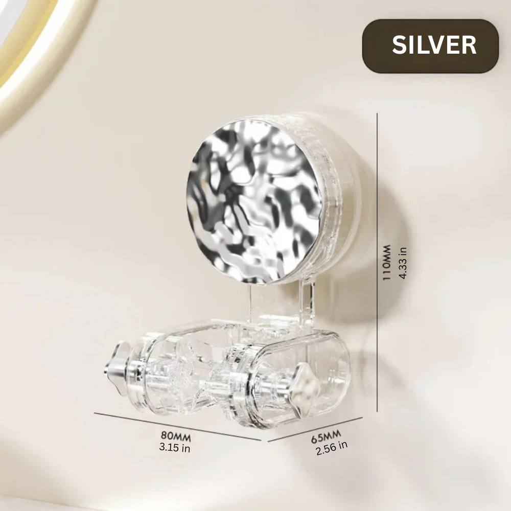 Versatile Shower Head Mount with Easy Suction Attachment