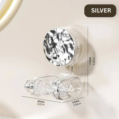 Versatile Shower Head Mount with Easy Suction Attachment
