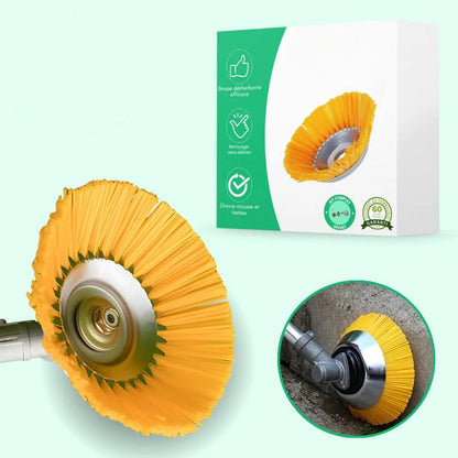 Precision Nylon Cleaning Head for Effortless Garden Care