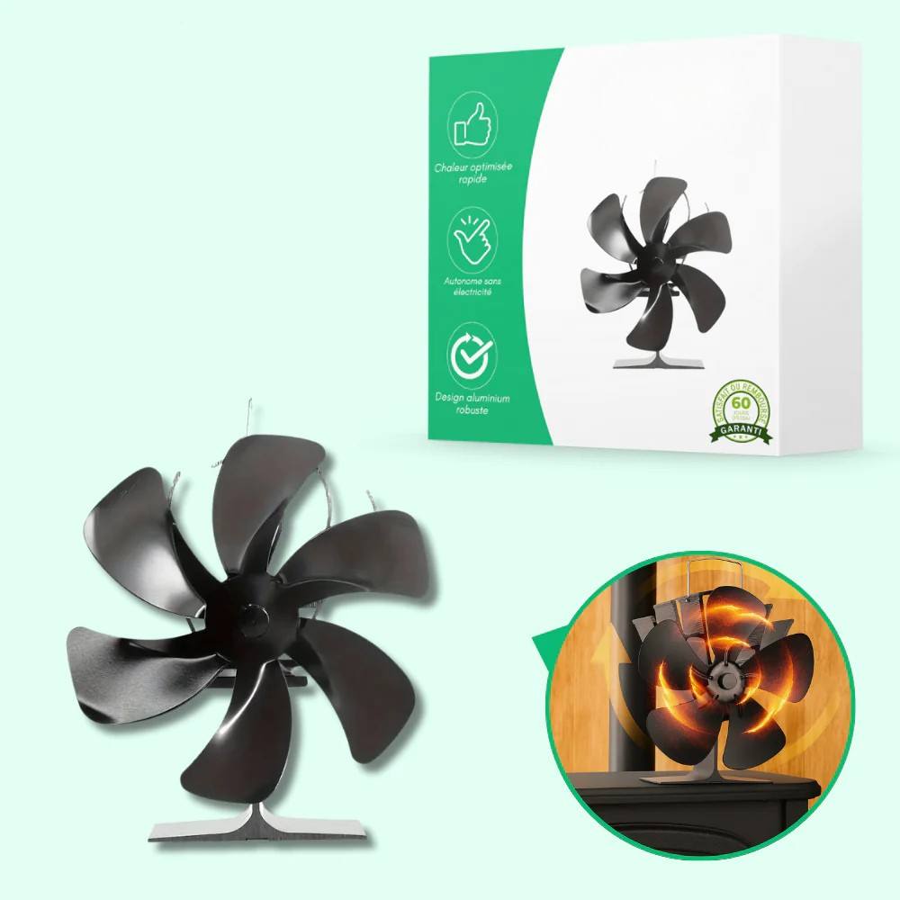 Eco-Friendly Heat Circulator for Wood Stoves