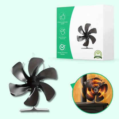 Eco-Friendly Heat Circulator for Wood Stoves