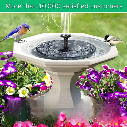 Eco-Friendly Solar-Powered Water Feature for Outdoor Spaces