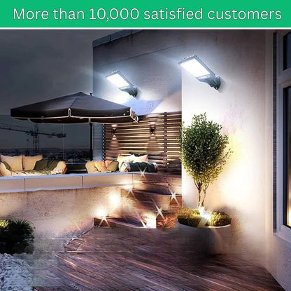 Eco-Friendly Motion-Activated Outdoor Wall Light