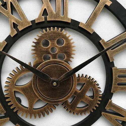 Rustic Industrial Timepiece for Stylish Spaces